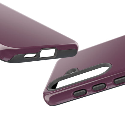 Dark Plum Tough Phone Case