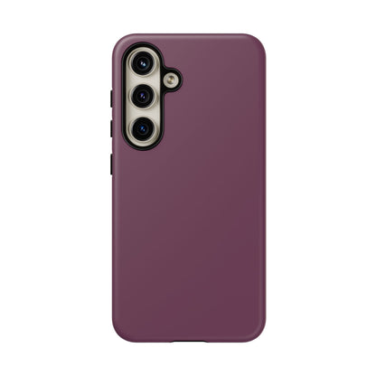 Dark Plum Tough Phone Case