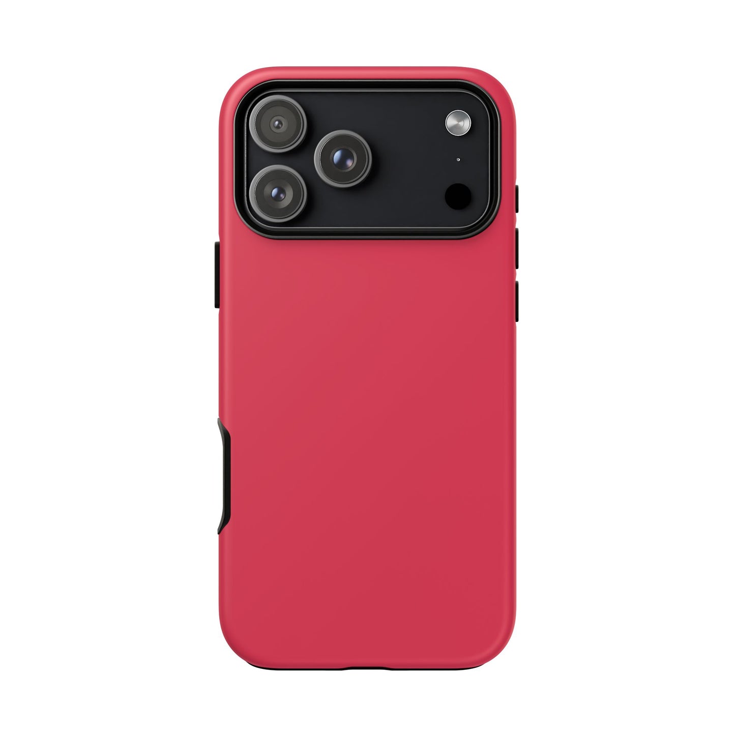 Energetic Solid Raspberry Pink Minimalist Tough Phone Case