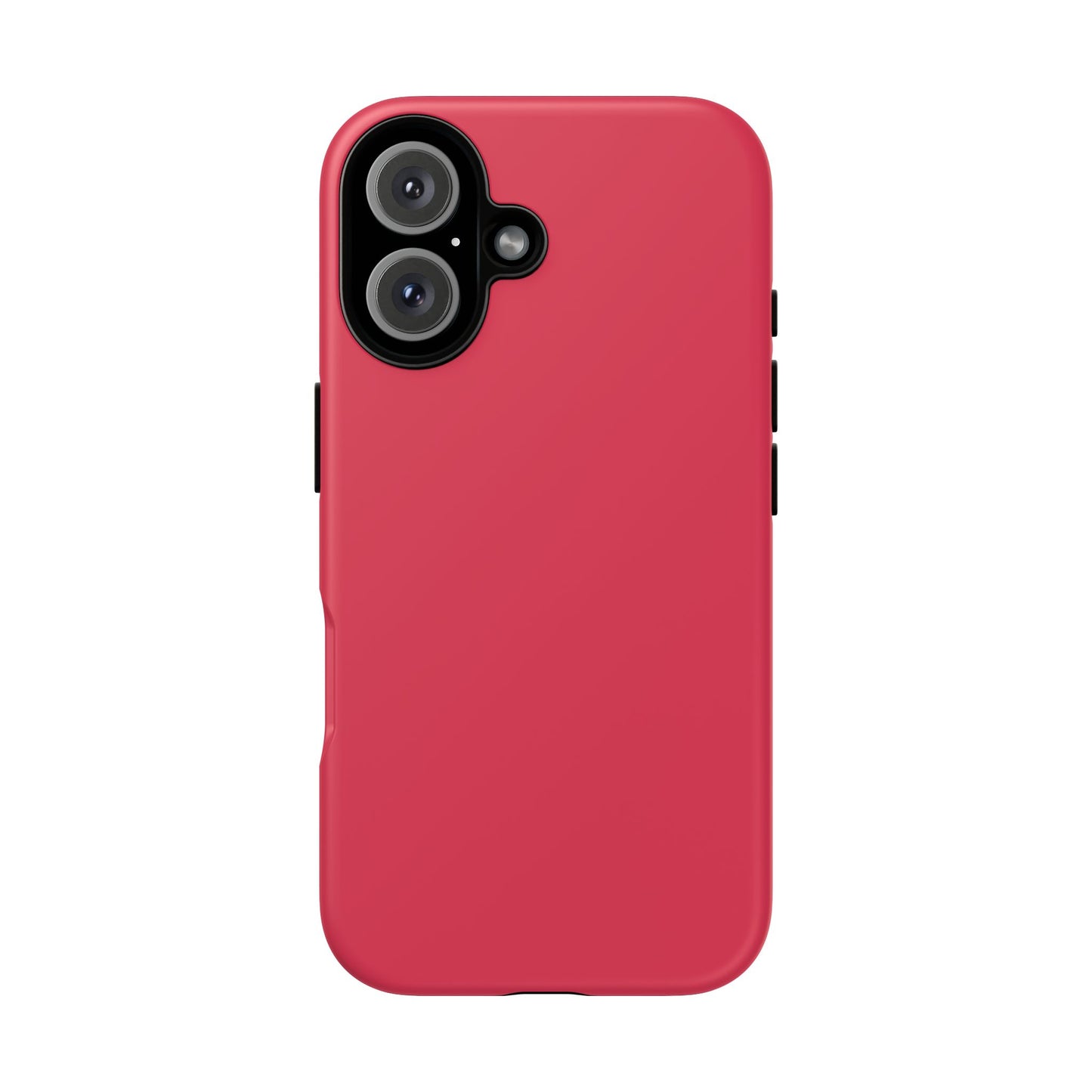 Energetic Solid Raspberry Pink Minimalist Tough Phone Case