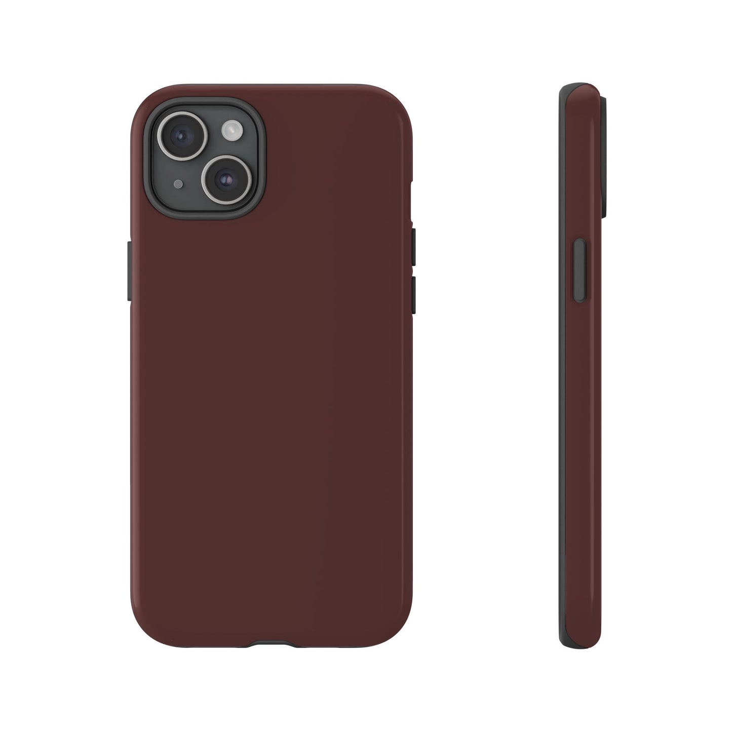 Rich Solid Rum Raisin Tough Phone Case