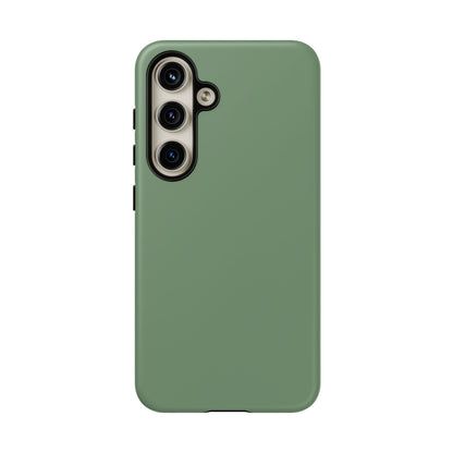 Fresh Solid Sage Green Minimalist Tough Phone Case