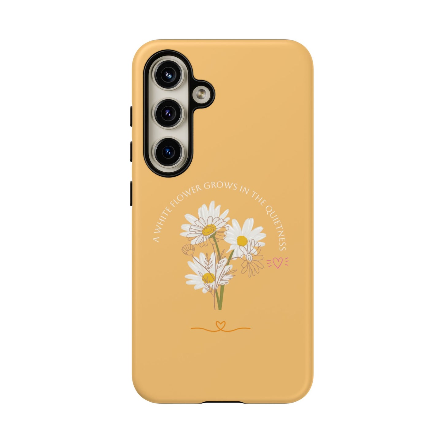 Summer Bright Orange Color Daisy Floral