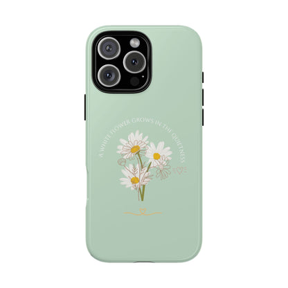 Summer Mint Color Daisy Floral
