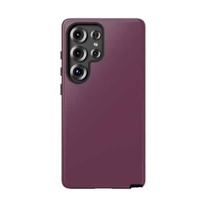 Dark Plum Tough Phone Case