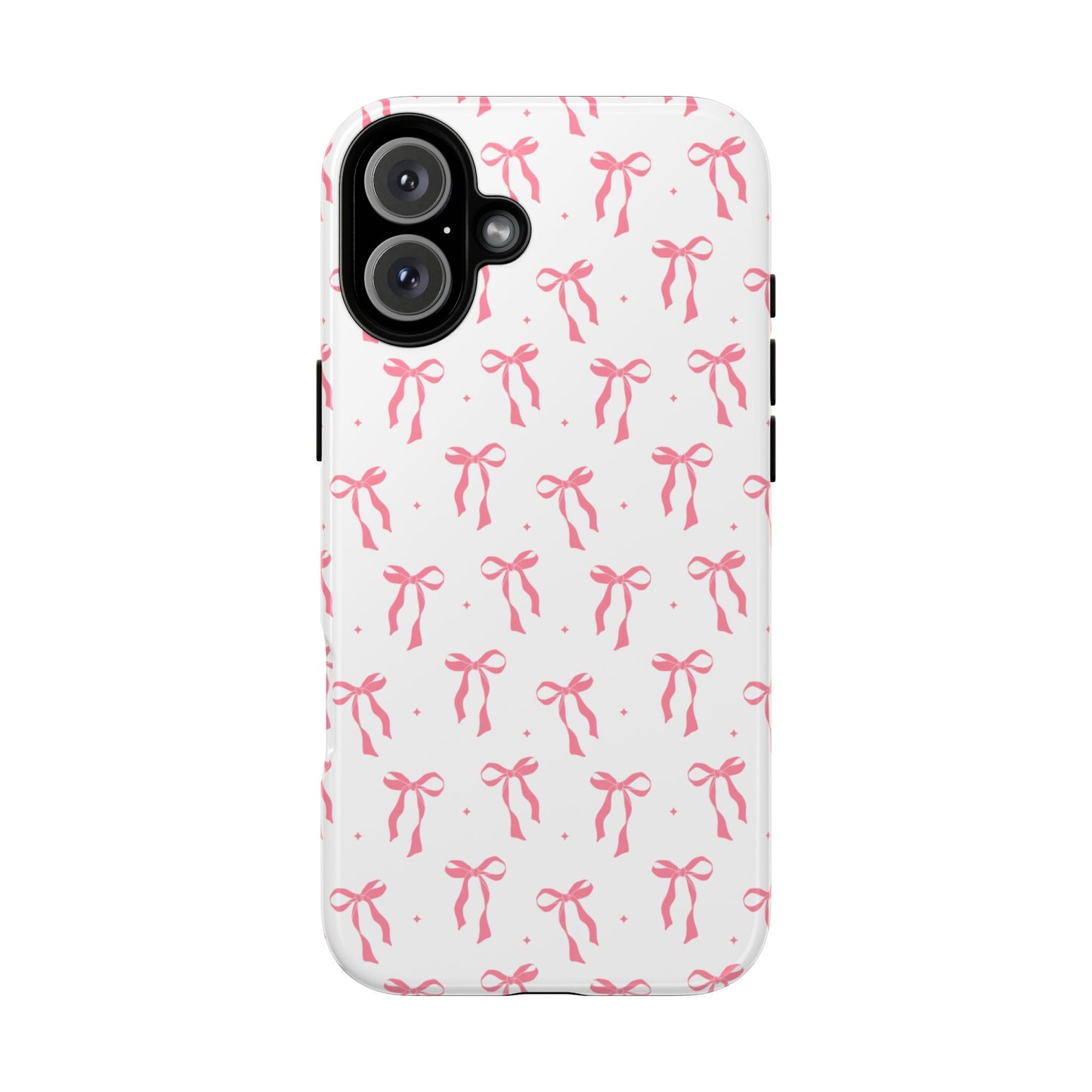 Cute Pink Ribbons Tough Phone Cases
