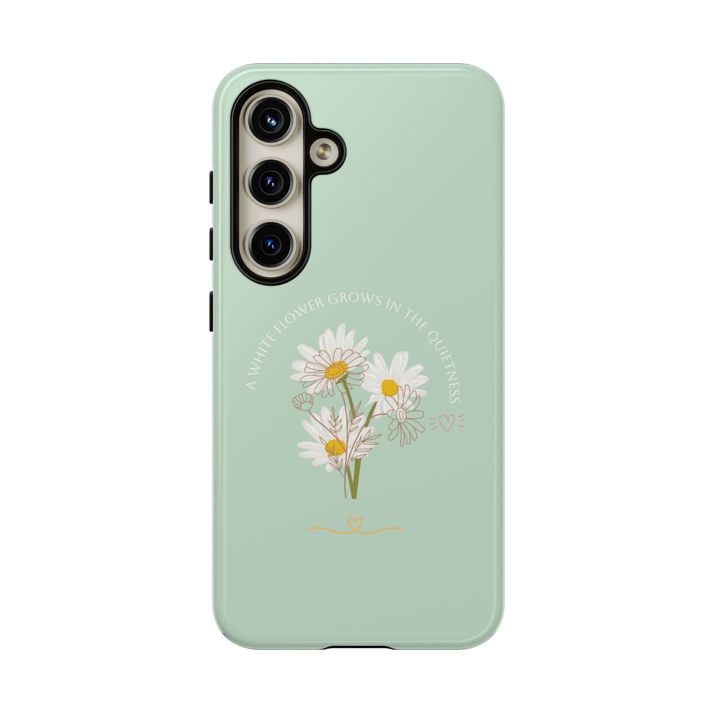 Summer Mint Color Daisy Floral