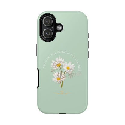 Summer Mint Color Daisy Floral