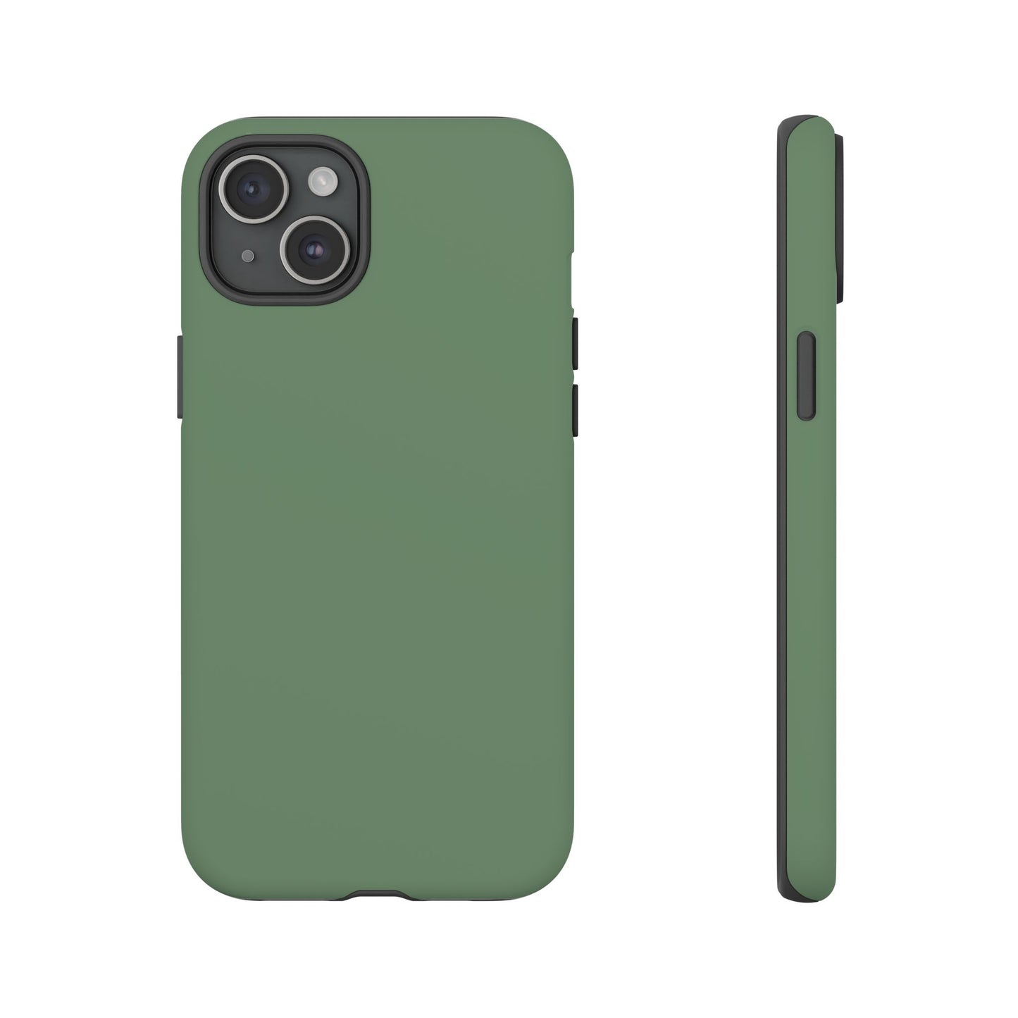 Fresh Solid Sage Green Minimalist Tough Phone Case