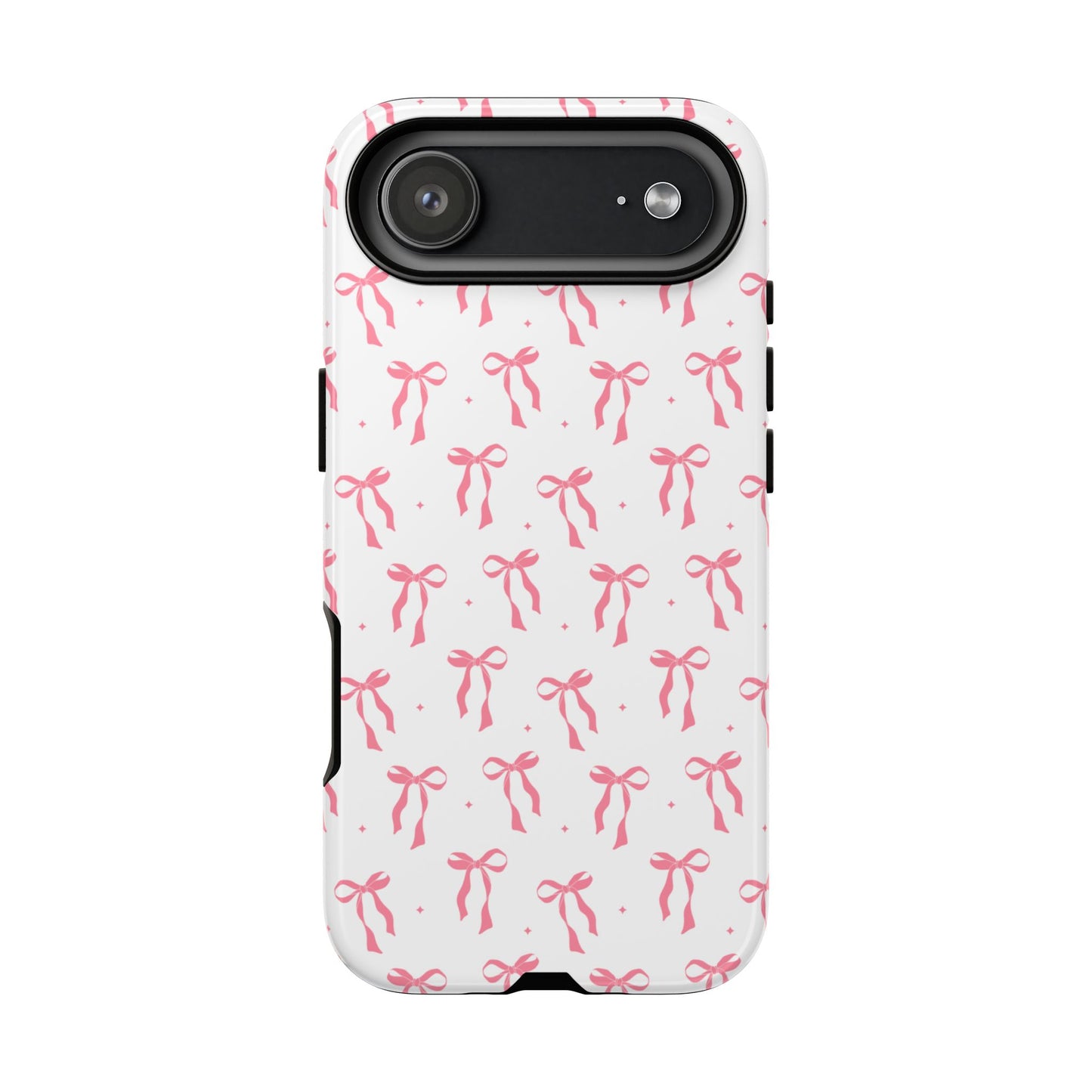Cute Pink Ribbons Tough Phone Cases