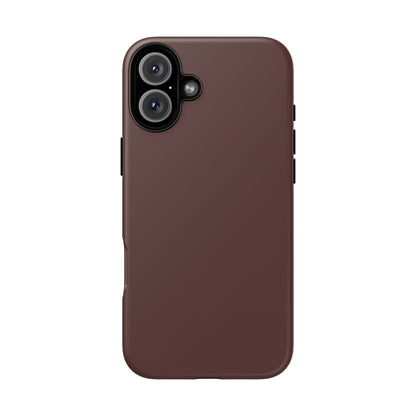 Rich Solid Rum Raisin Tough Phone Case