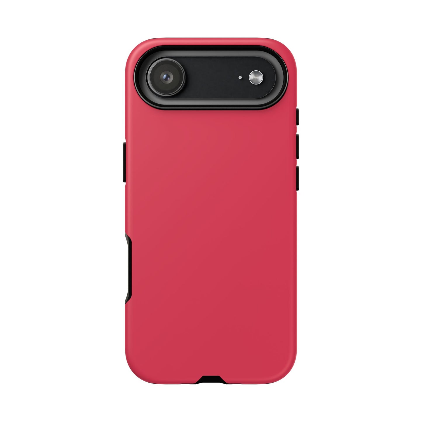 Energetic Solid Raspberry Pink Minimalist Tough Phone Case