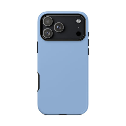 Calm Solid Sacred Blue Minimalist Tough Phone Case