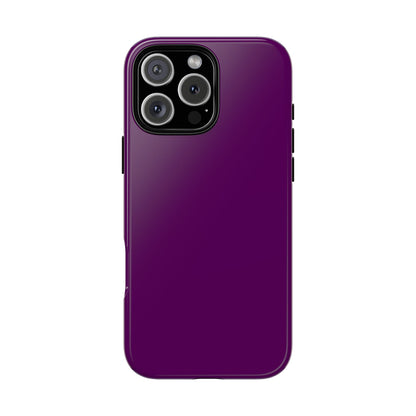 Very Dark Purple Tough Phone Case