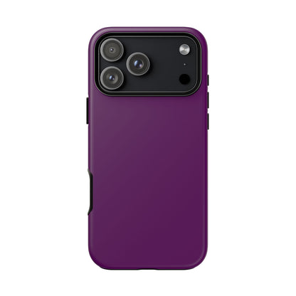Very Dark Purple Tough Phone Case