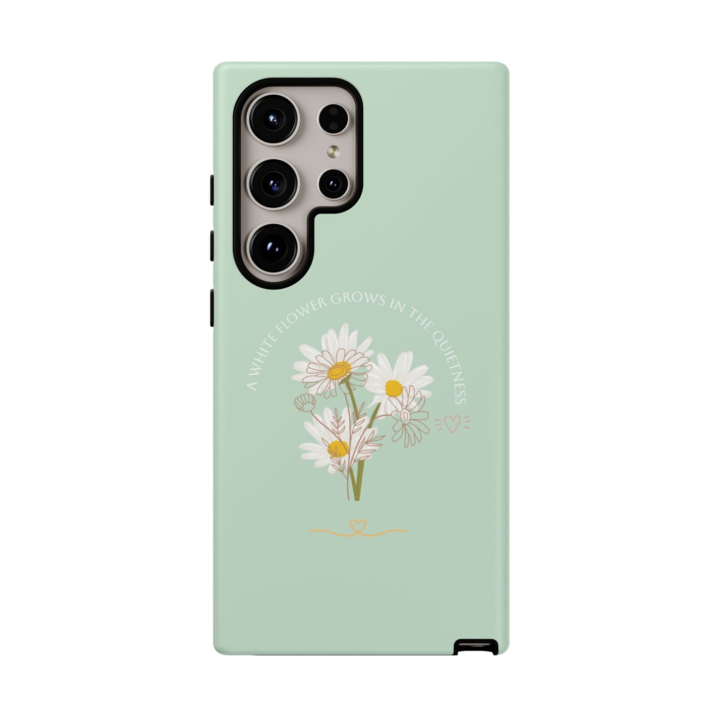 Summer Mint Color Daisy Floral