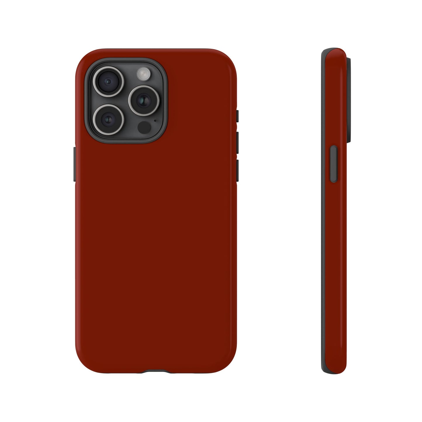 Solid Russet Tough Phone Case