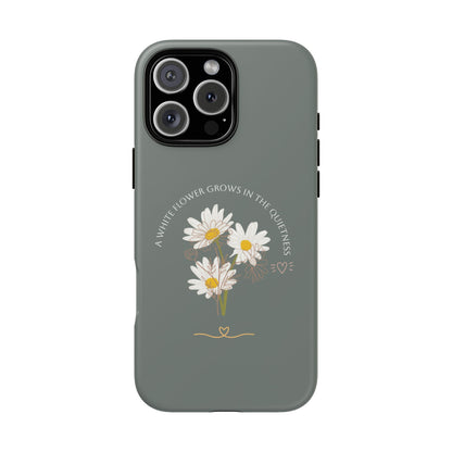 Summer Dark Green Color Daisy Floral
