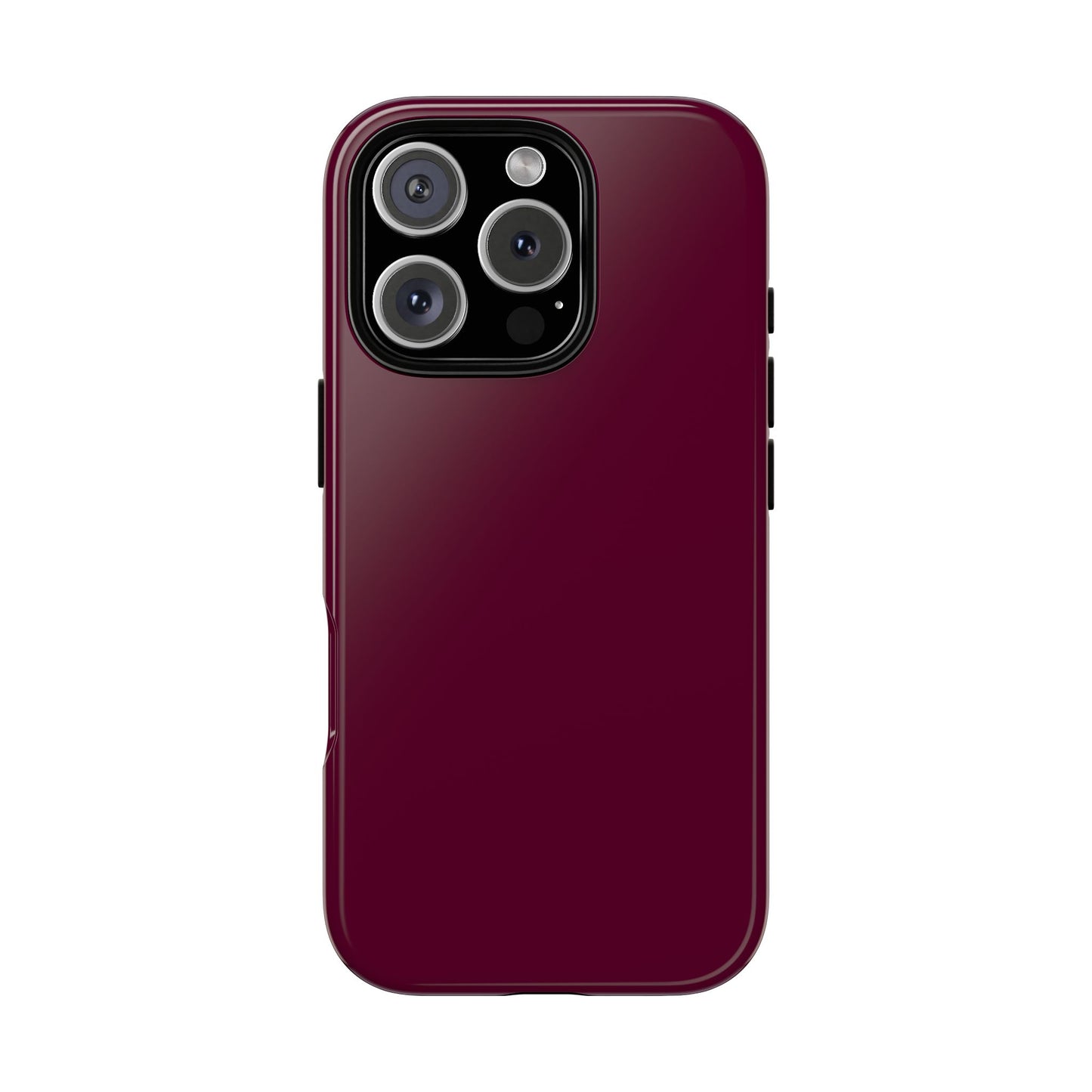 Classic Solid Bordeaux Tough Phone Case