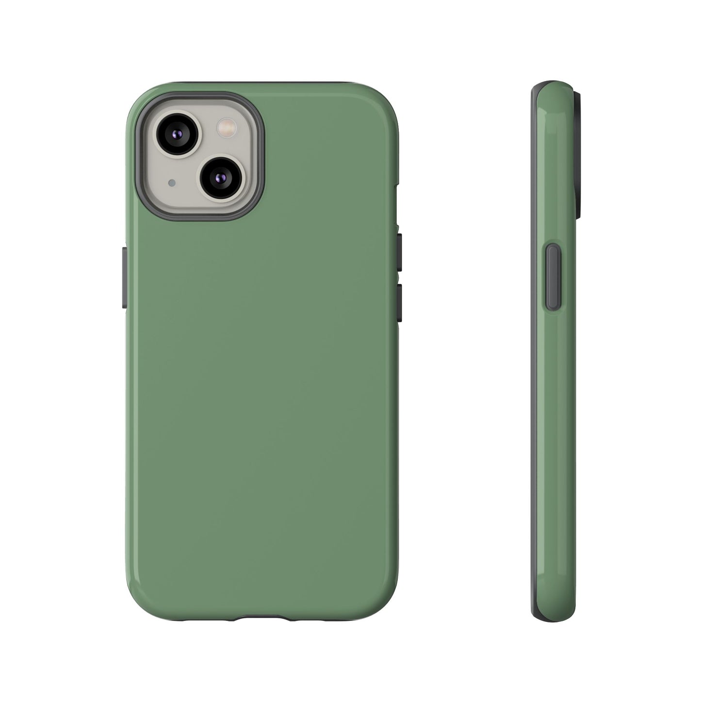 Fresh Solid Sage Green Minimalist Tough Phone Case