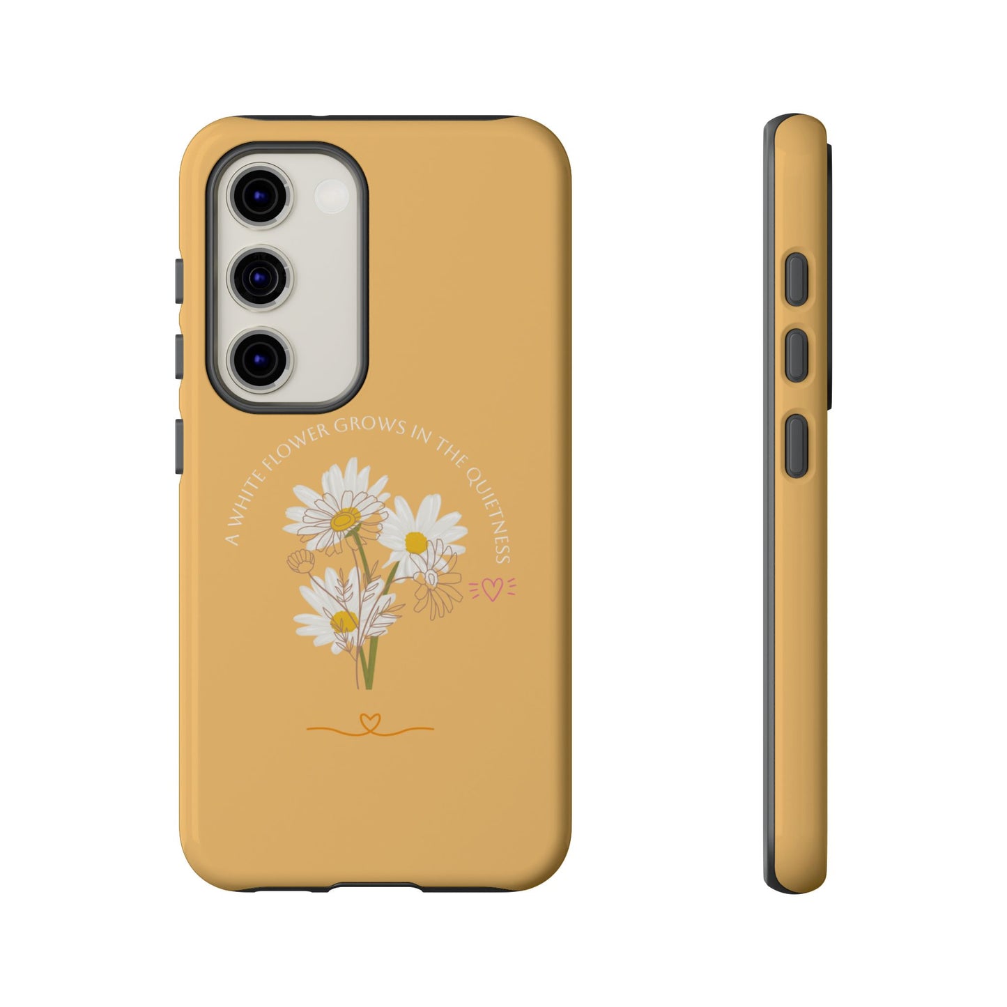 Summer Bright Orange Color Daisy Floral