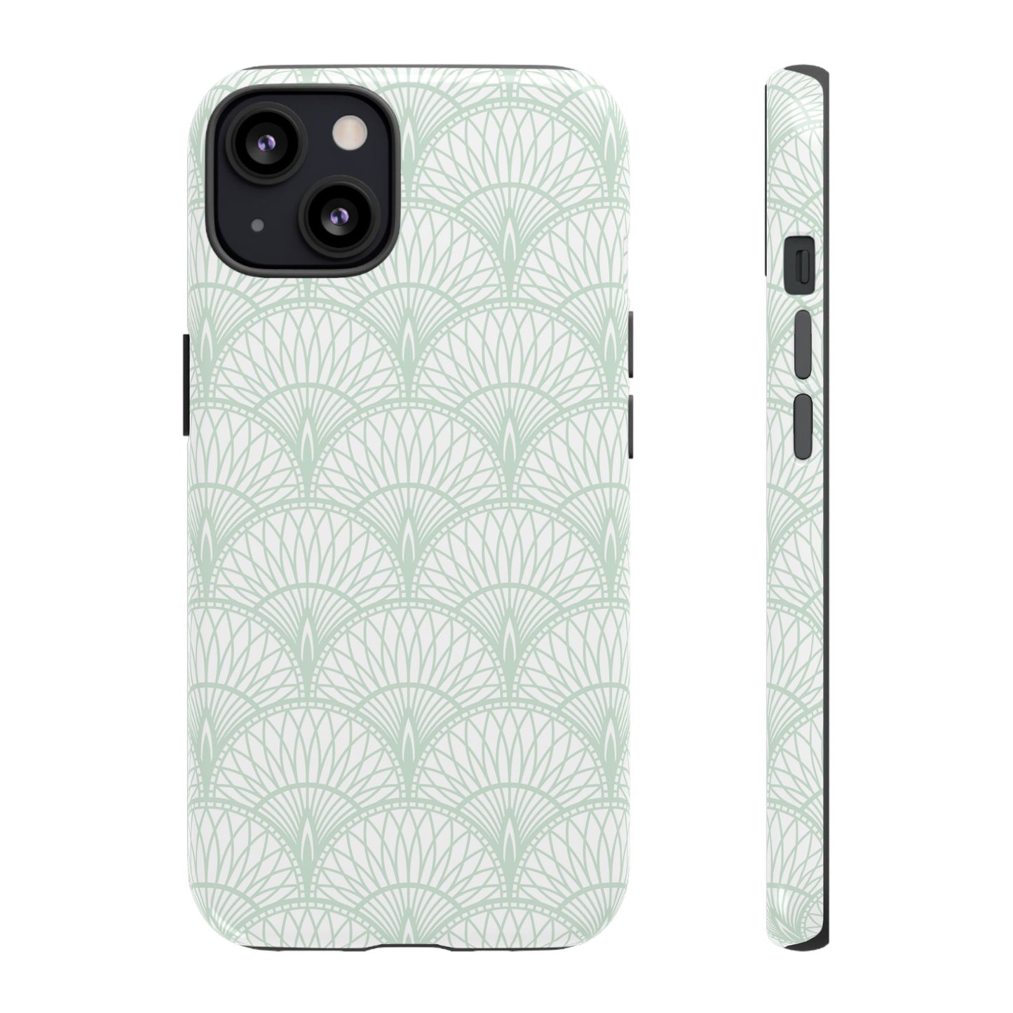 Vintage Elegant Abstract Pattern Tough Phone Case