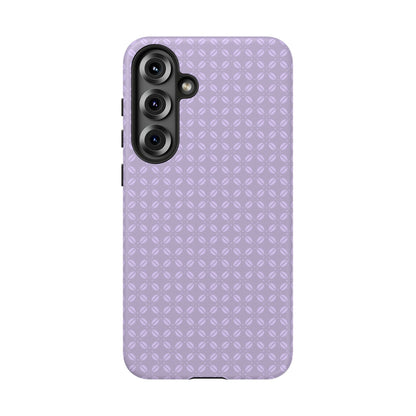 Serene Light Lavender Floral Pattern Tough Phone Case