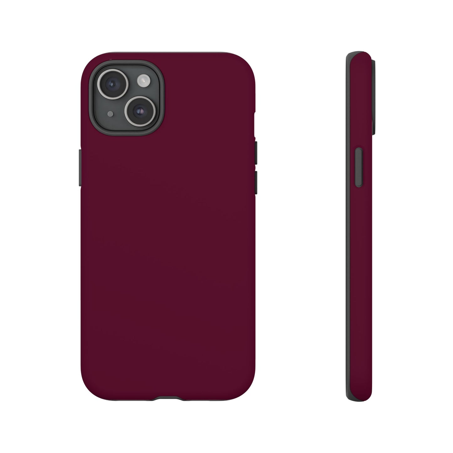 Classic Solid Bordeaux Tough Phone Case