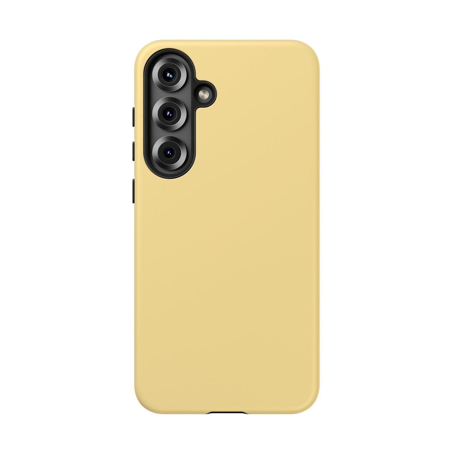 Sunny Solid Light Yellow Minimalist Tough Phone Case