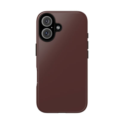 Rich Solid Rum Raisin Tough Phone Case