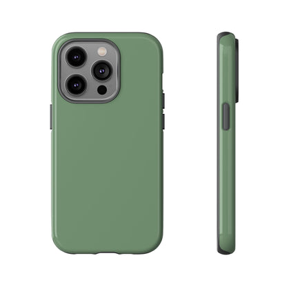 Fresh Solid Sage Green Minimalist Tough Phone Case