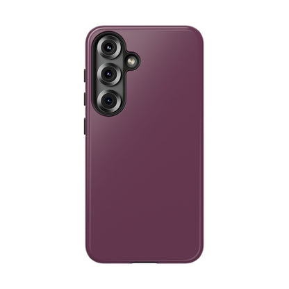 Dark Plum Tough Phone Case