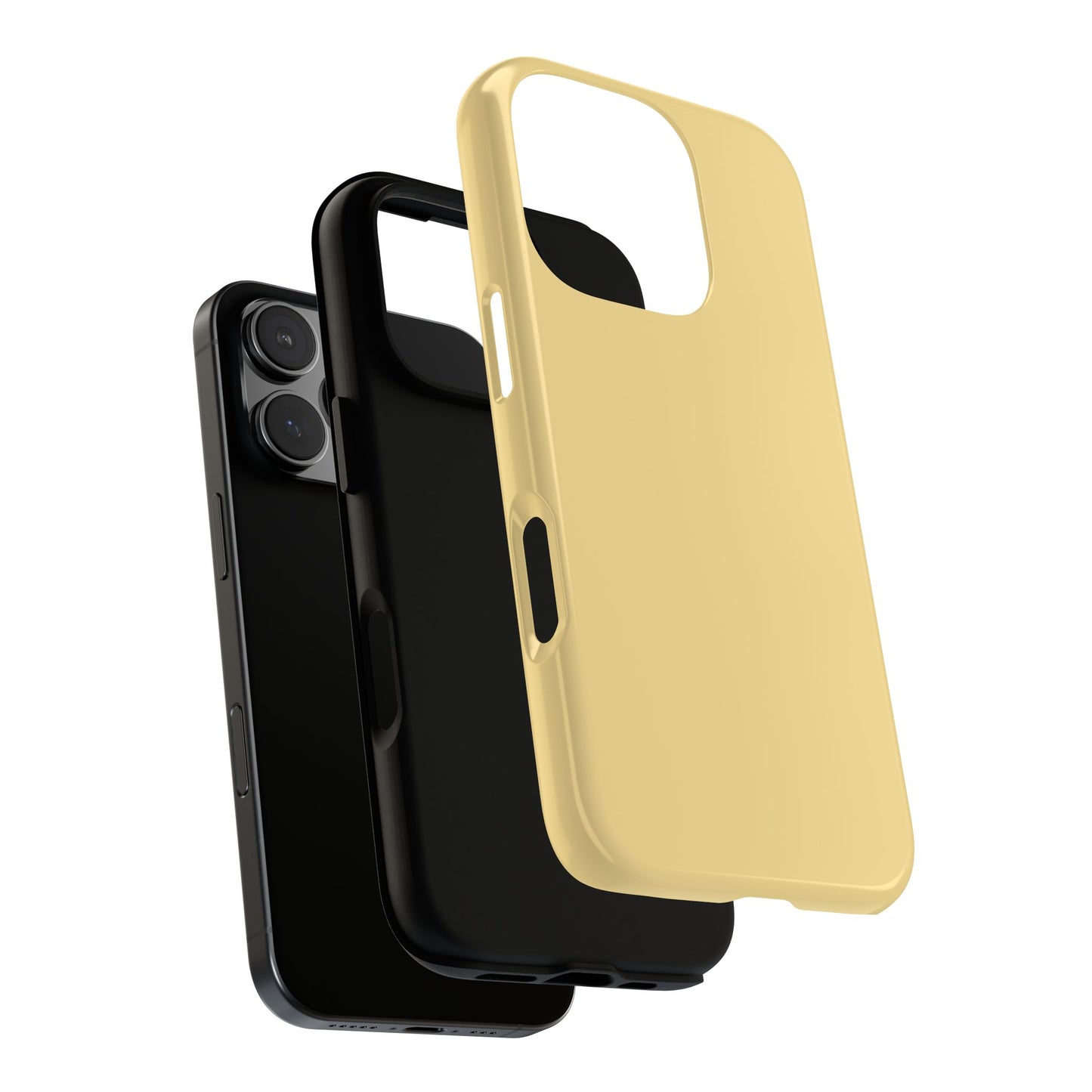 Sunny Solid Light Yellow Minimalist Tough Phone Case