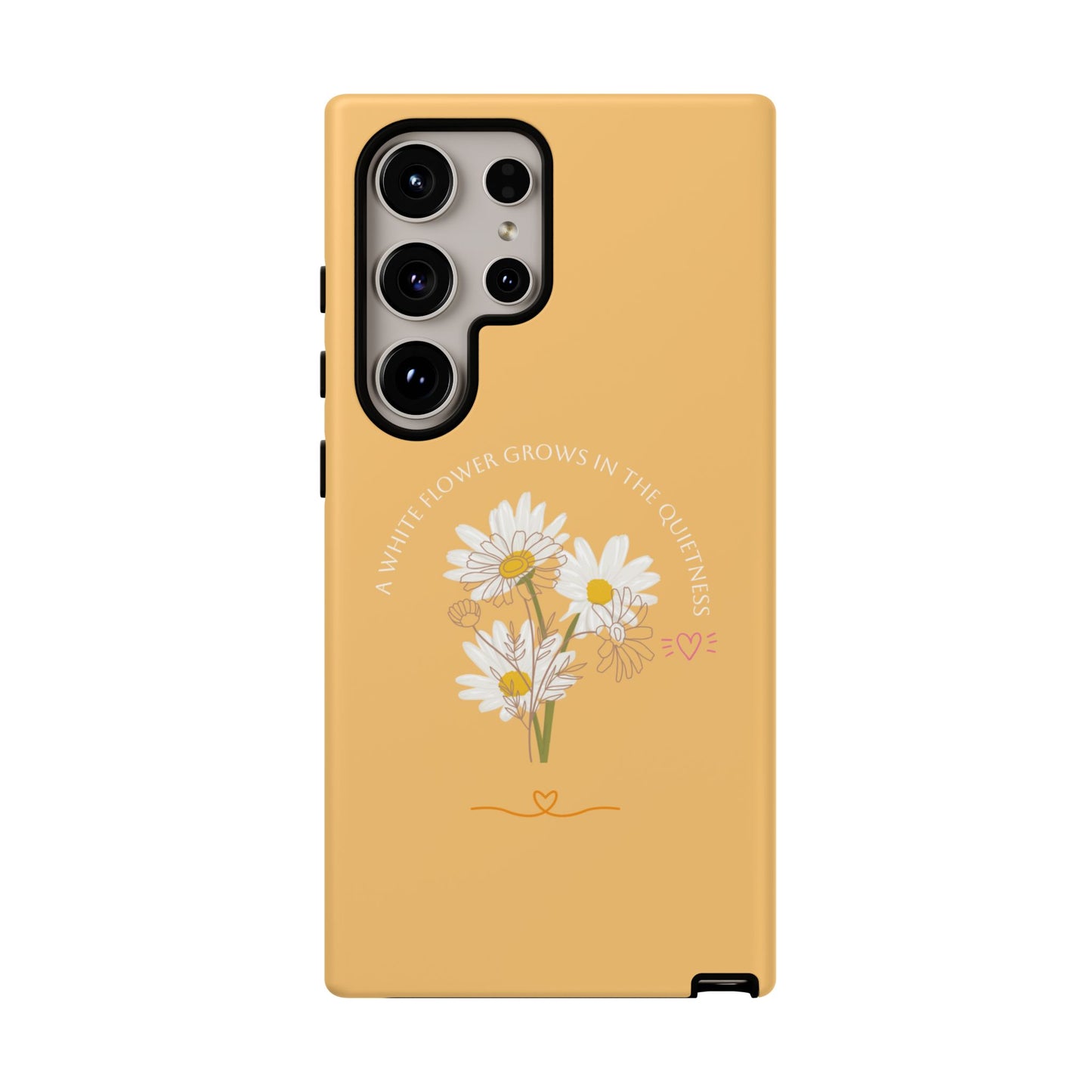 Summer Bright Orange Color Daisy Floral