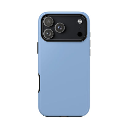 Calm Solid Sacred Blue Minimalist Tough Phone Case