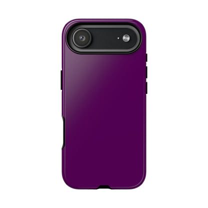 Very Dark Purple Tough Phone Case