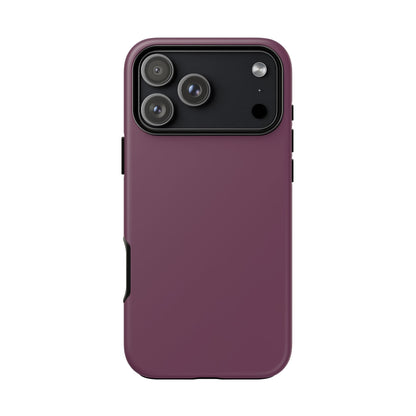 Dark Plum Tough Phone Case