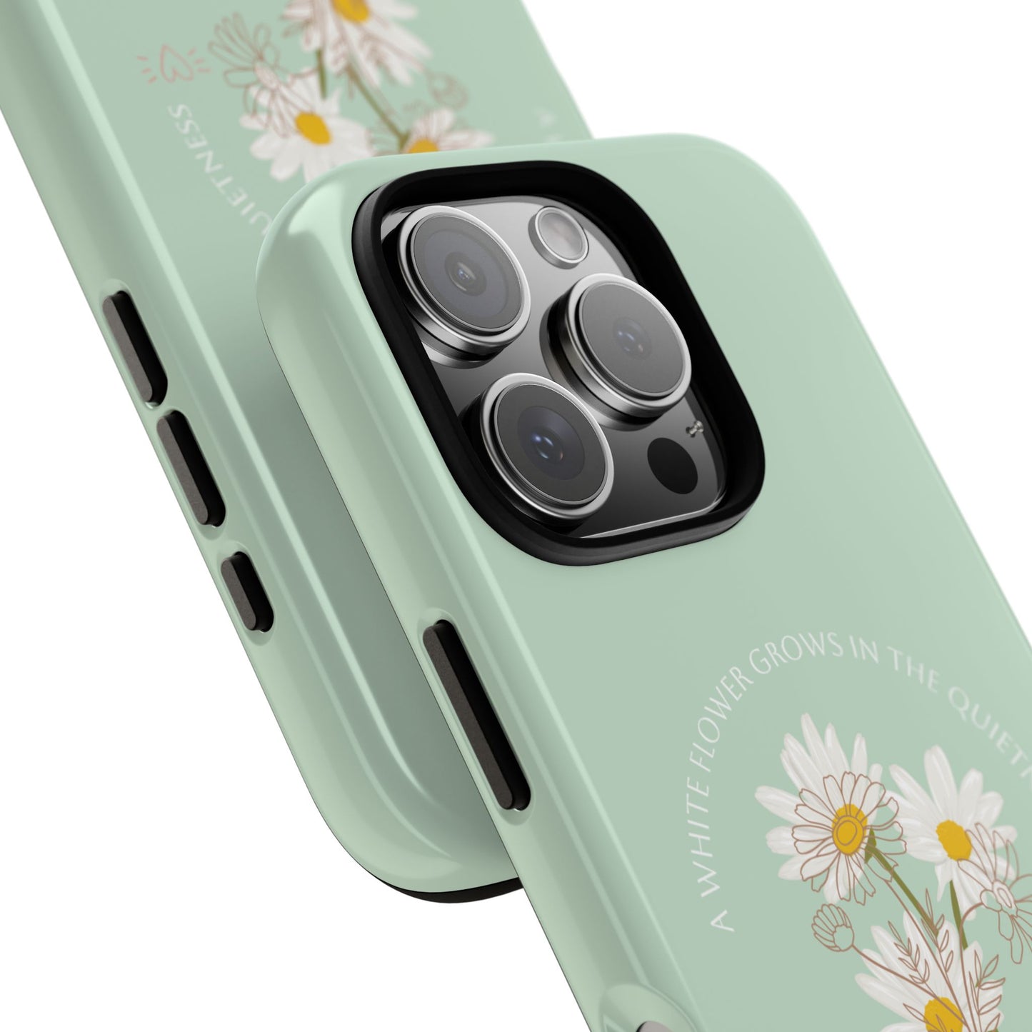 Summer Mint Color Daisy Floral