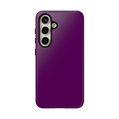 Very Dark Purple Tough Phone Case