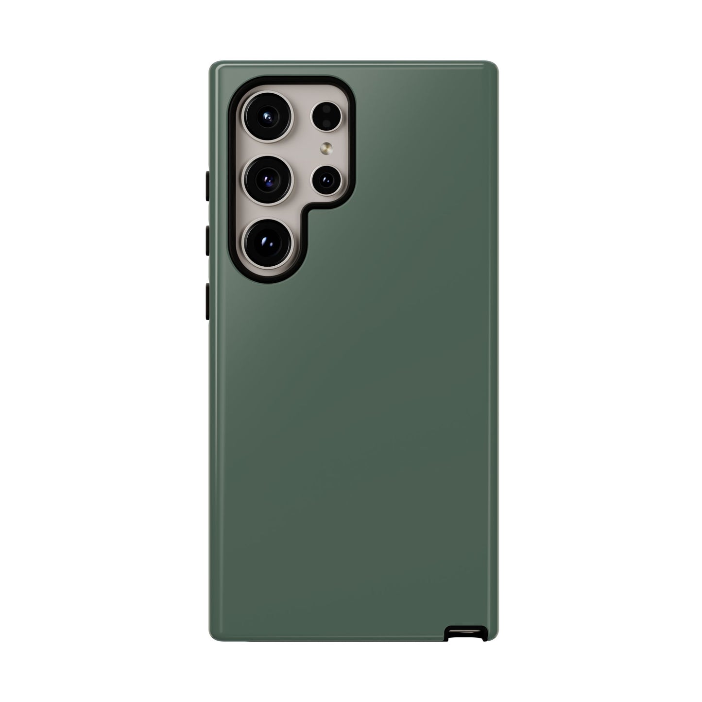 Bold Solid Dark Slate Gray Minimalist Tough Phone Case