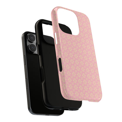 Delicate Light Pink Floral Tough Phone Case