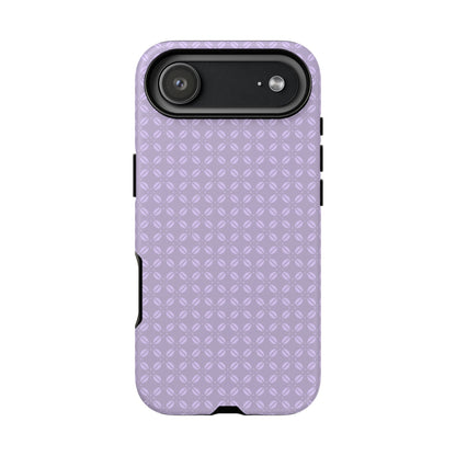 Serene Light Lavender Floral Pattern Tough Phone Case