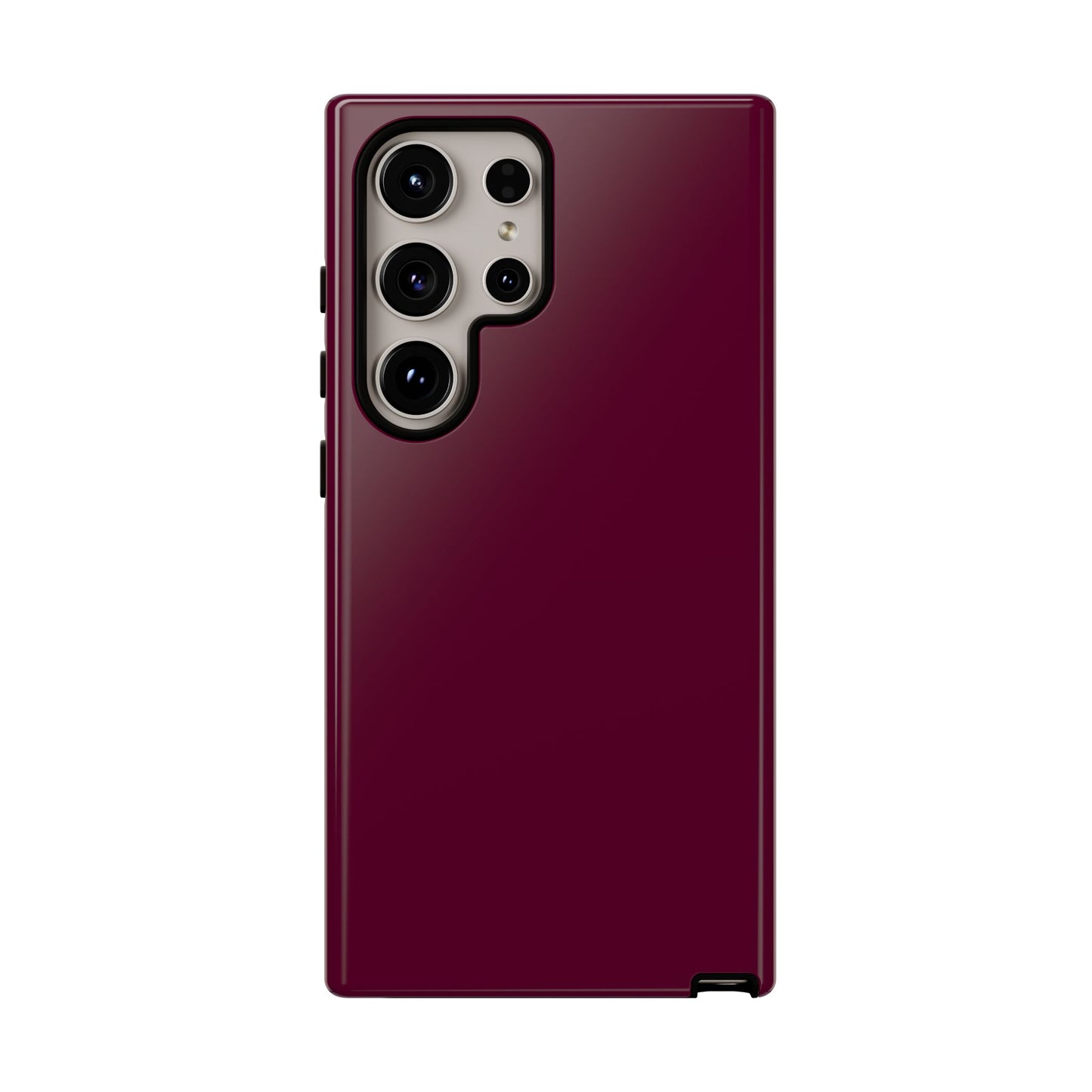 Classic Solid Bordeaux Tough Phone Case