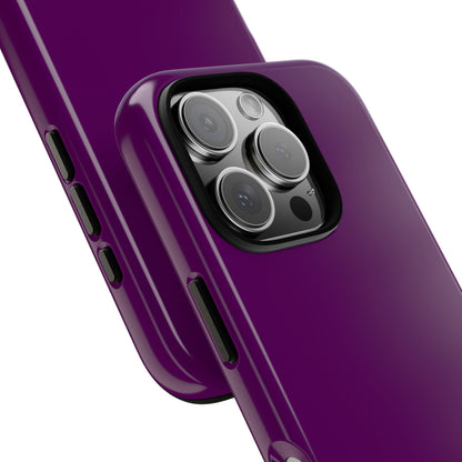 Very Dark Purple Tough Phone Case