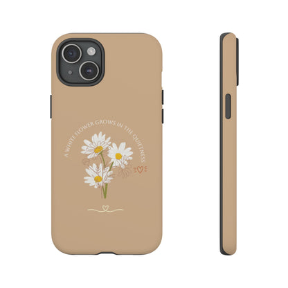 Summer Beige Color Daisy Floral