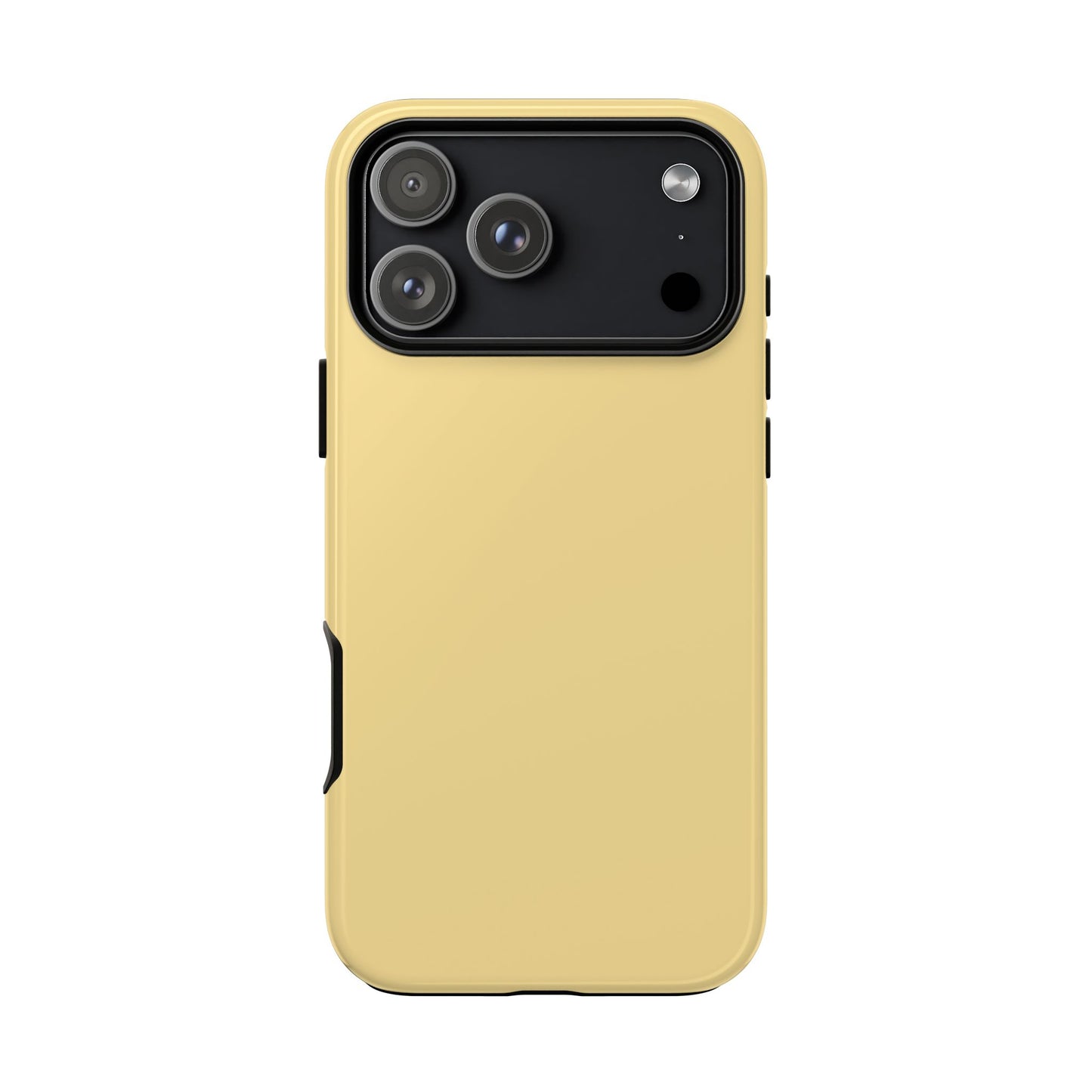 Sunny Solid Light Yellow Minimalist Tough Phone Case