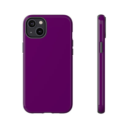 Very Dark Purple Tough Phone Case