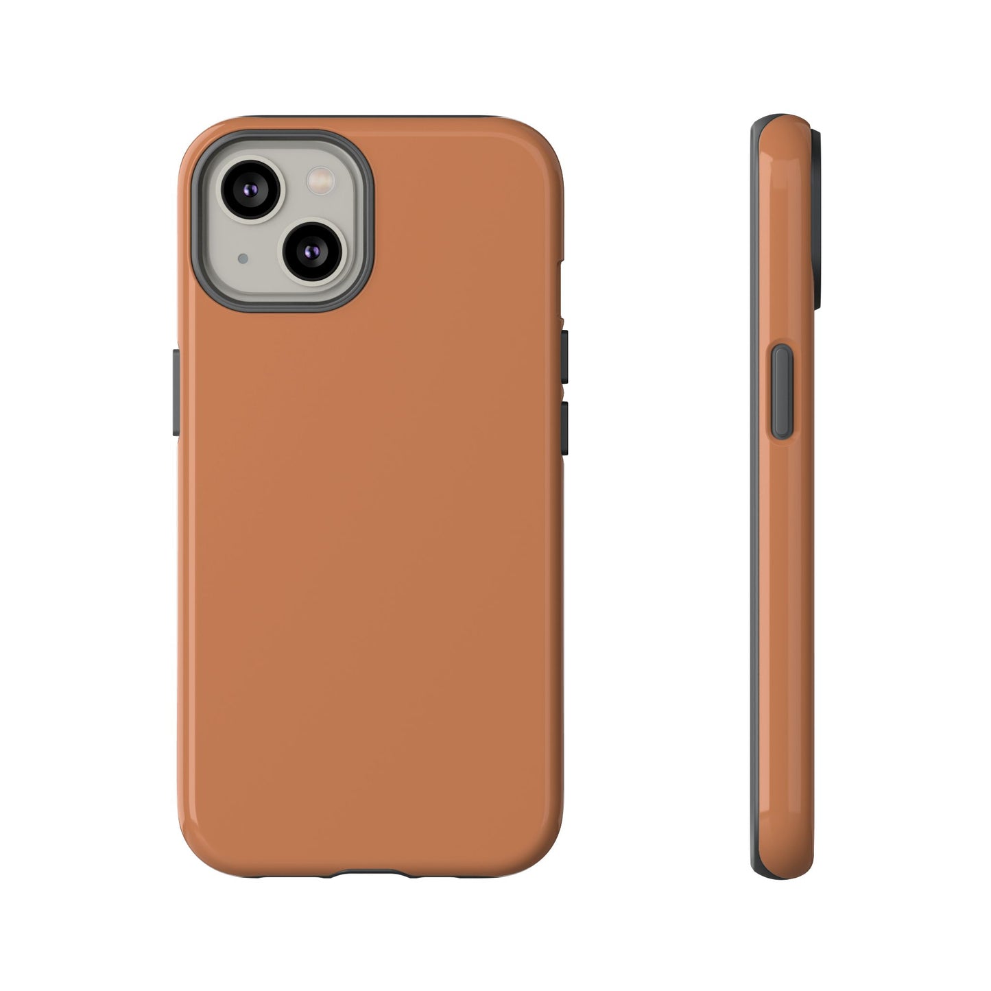Solid Caramel Tough Phone Case