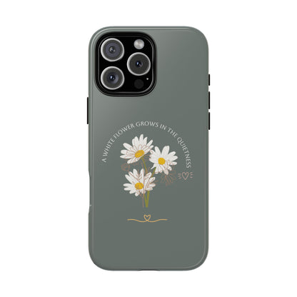 Summer Dark Green Color Daisy Floral