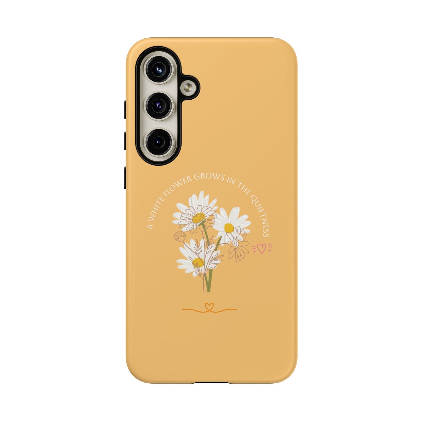 Summer Bright Orange Color Daisy Floral